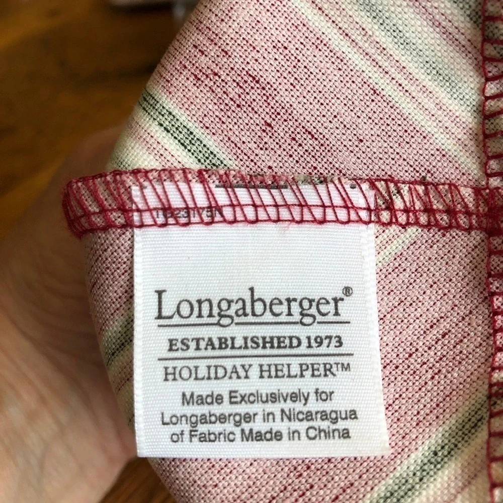 Longaberger round basket